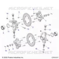 SUSPENSION AVANT HUB