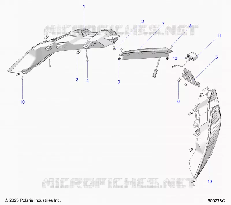 ELECTRICITE, REAR LIGHTING (USA)