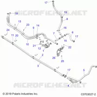 REFROIDISSEMENT ROUTING, MANIFOLD