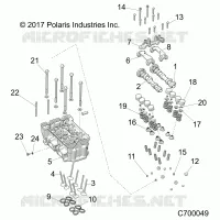 CYLINDRE HEAD AND VALVES