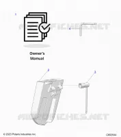 REFERENCES, TOOLS, BELT HOLDER, AND MANUEL DU PROPRIETAIRE