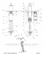 SUSPENSION, AMORTISSEUR IFS