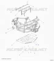 CHASSIS, MAIN FRAME AND SKID PLATES