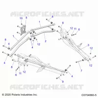 SUSPENSION ARRIERE TRAILING ARMS MOUNTING
