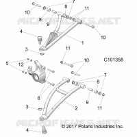 SUSPENSION AVANT A-ARMS