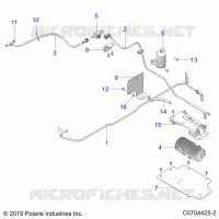 RESERVOIR DE CARBURANT EVAP