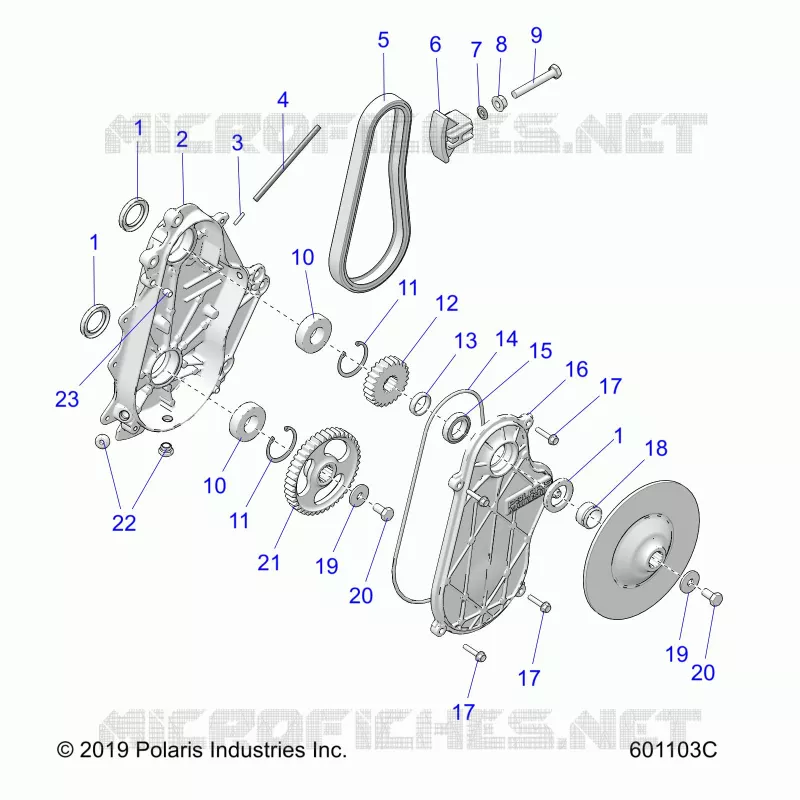 SYSTEME DE TRANSMISSION, CHAINCASE