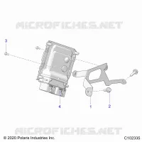 ELECTRICITE, ECU MOUNTING