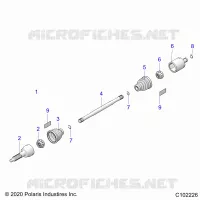 SYSTÃˆME DE TRANSMISSION, DRIVE SHAFT, MIDDLE
