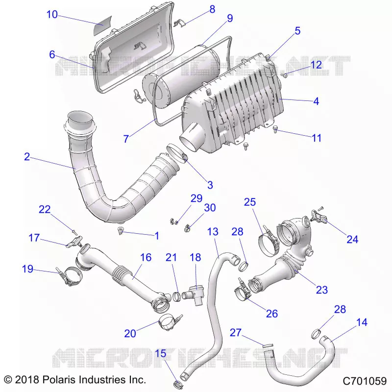 ENGINE, PRISE D'AIR SYSTEM