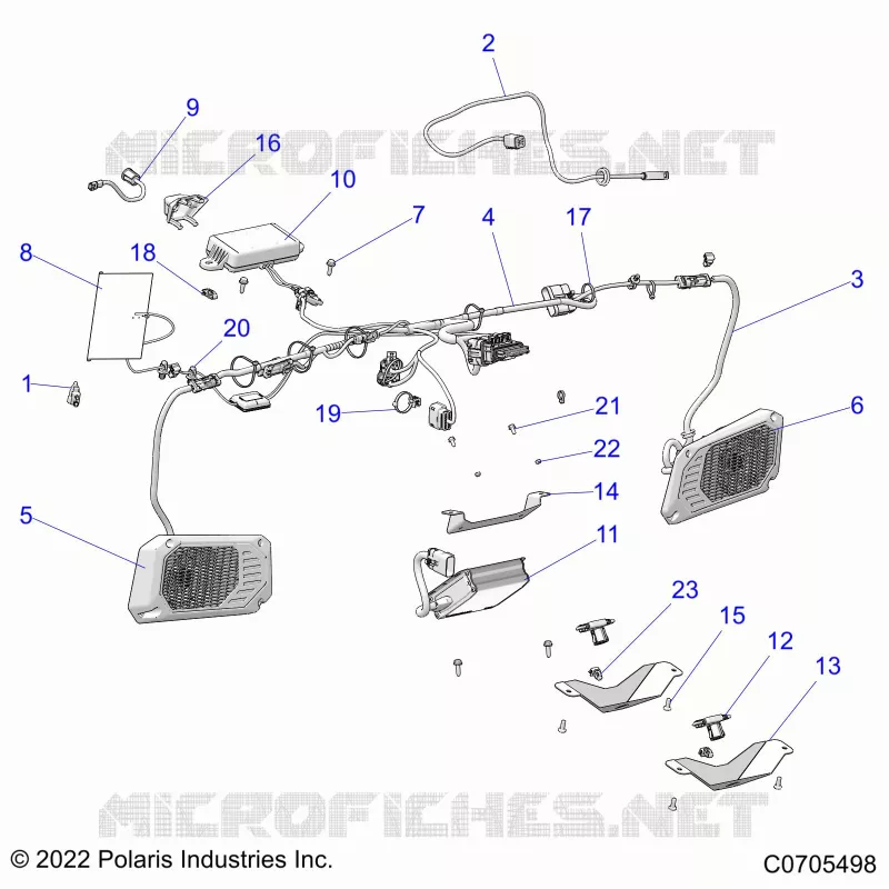 ELECTRICITE, DASH INSTRUMENTS RIDE COMMAND