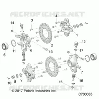 SUSPENSION AVANT HUB