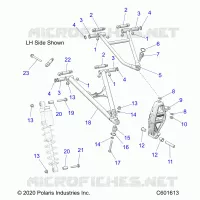 TRIANGLES SUSPENSIONS AVANT 