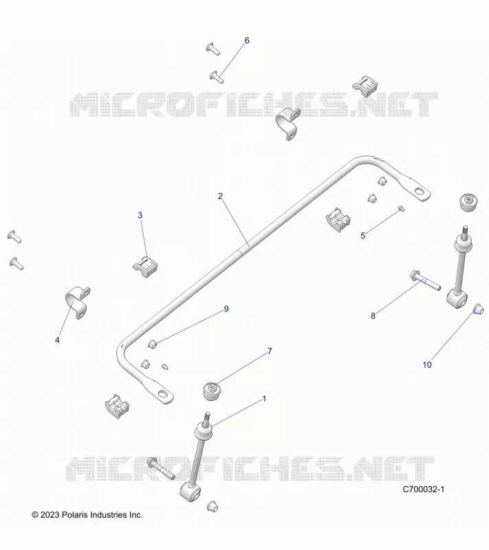 SUSPENSION, FRONT BARRE STABILISATRICE