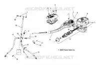 INSTRUMENTS-MAITRE CYLINDRE/FREIN LINE