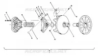 EMBRAYAGE DE TRANSMISSION STAR, SPRINT AND SPRINT E/S (4912721272008A)