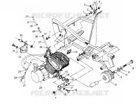 SUPPORT MOTEUR Trail Blazer W957221 (4930363036A009)