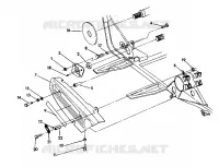 CARTER DE CHAINEE DROIT  350 4X4