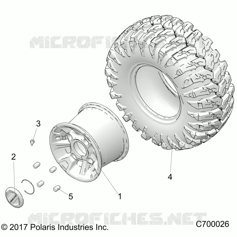 ROUES, REAR