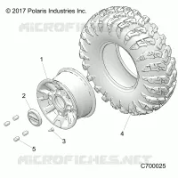 OPT, BLACK, ALUMINUM ROUE AVANTS