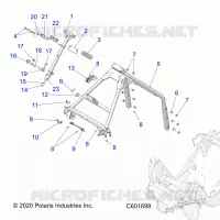 STEERING, COLONNE DE DIRECTION AND HOOP