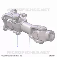 DRIVE TRAIN, PROP ARBRE DE TRANSMISSION ARRIERE