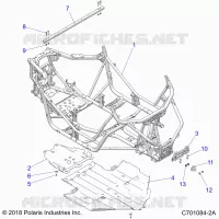 CHASSIS, MAIN FRAME AND SKID PLATE