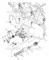 POMPE A HUILE ULTRA TOURING 0975378 and EUROPEAN ULTRA TOURING E975378 (4938133813D003)