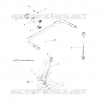 SUSPENSION, BARRE STABILISATRICE ARRIERE