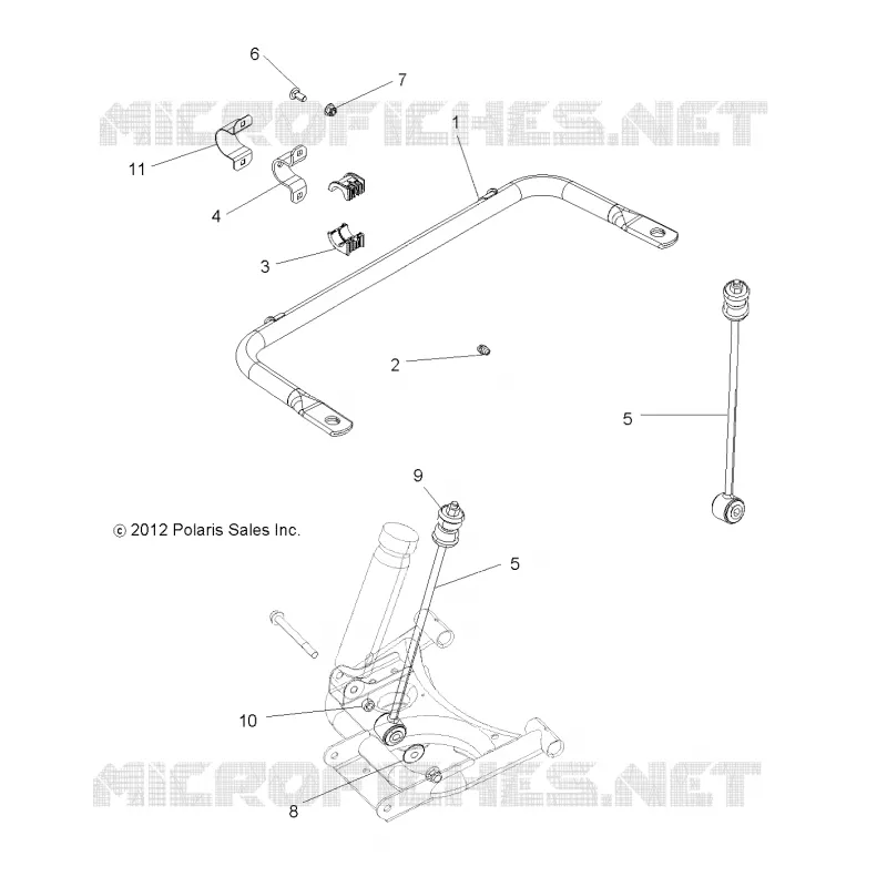 SUSPENSION, BARRE STABILISATRICE ARRIERE