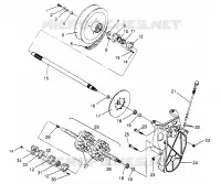 SYSTÈME DE TRANSMISSION SUPER SPORT 0960743 (4932183218B007)