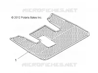 PLANCHER MAT 2 PASSENGER