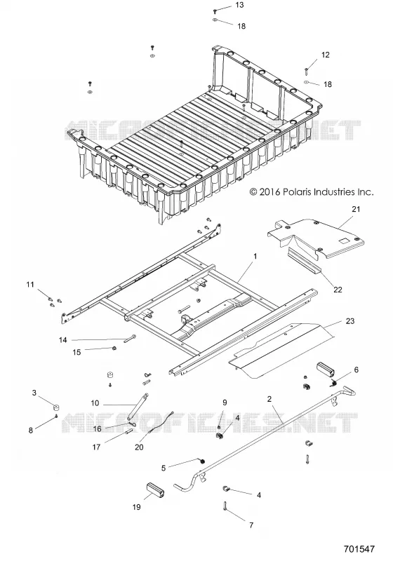 FIXATION COFFRE AND LATCH