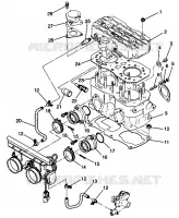 CYLINDRE 500 EFI 0942774 and EFI SKS 0942574 (4924982498032A)