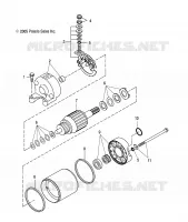 MOTEUR, DEMARREUR