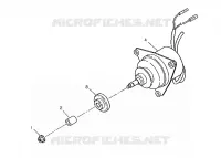 MOTEUR DE VENTILATEUR 6x6 400L, SWEDISH S948740 and  NORWEGIAN N948740 (4926812681056A)