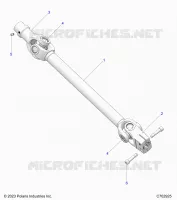 SYSTÃˆME DE TRANSMISSION, FRONT PROP SHAFT