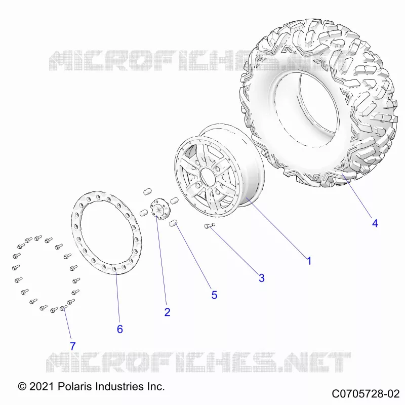 ROUES, REAR