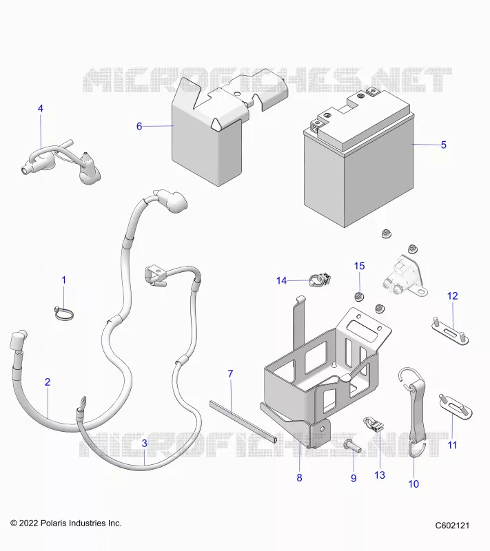 ELECTRICITE, BATTERY/BOX AND CABLES
