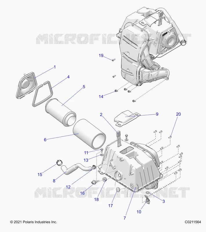 ENGINE, PRISE D'AIR