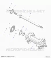 DRIVE TRAIN, JACKSHAFT AND ARBRE DE TRANSMISSION