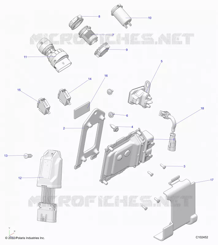 ELECTRICITE, SWITCHES, SENSORS AND ECM