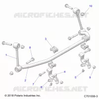 SUSPENSION, FRONT BARRE STABILISATRICE