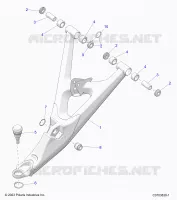 SUSPENSION AVANT CONTROL ARMS LOWER