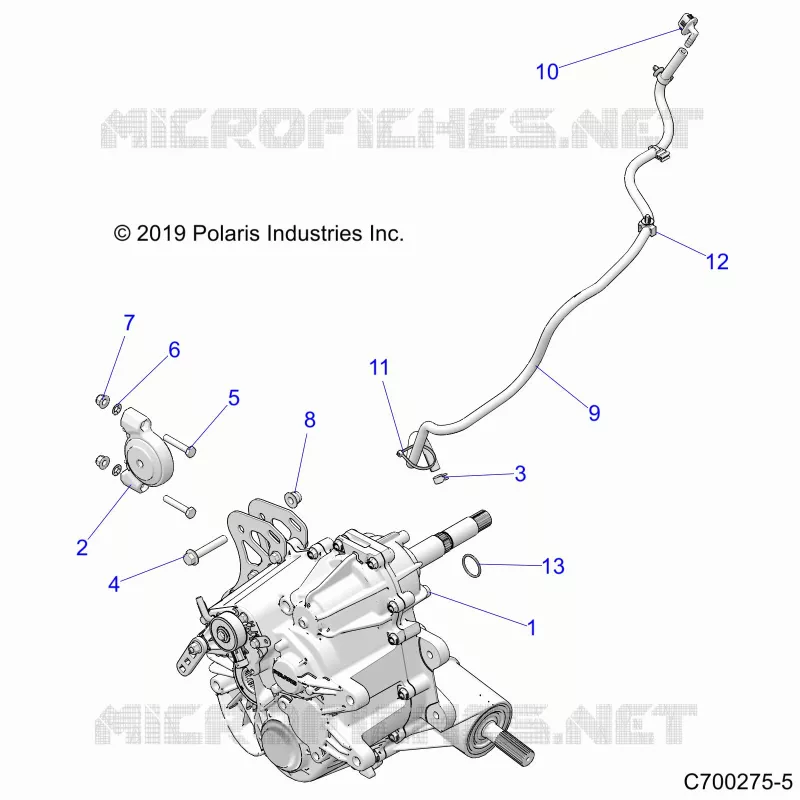 SYSTÃˆME DE TRANSMISSION, MAIN GEARCASE MOUNTING