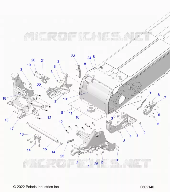 CHASSIS, BULKHEAD ASM.