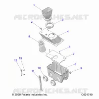 MOTEUR, AIR BOX