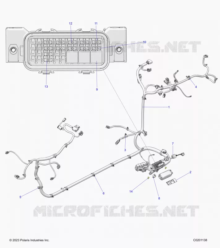 ELECTRICITE, WIRE HARNESS