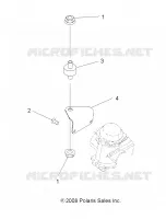 MOTEUR, CARBURATEUR BRACKET