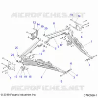 SUSPENSION ARRIERE CONTROL ARMS